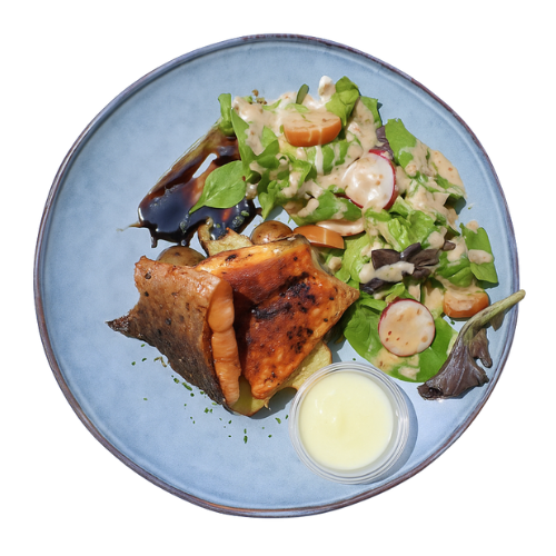 Sizzling Grilled Salmon