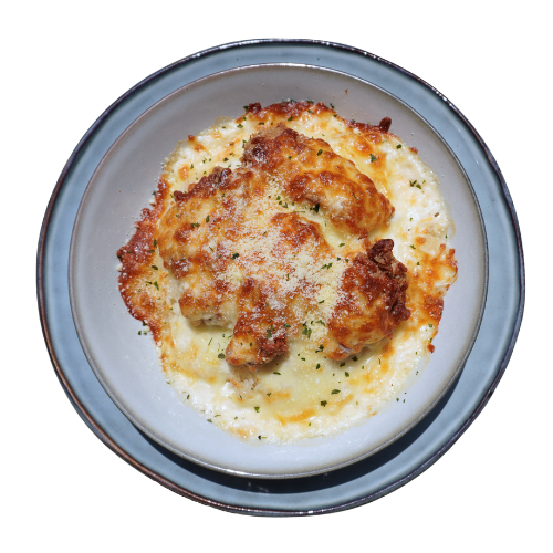 Baked Cheesy Rice