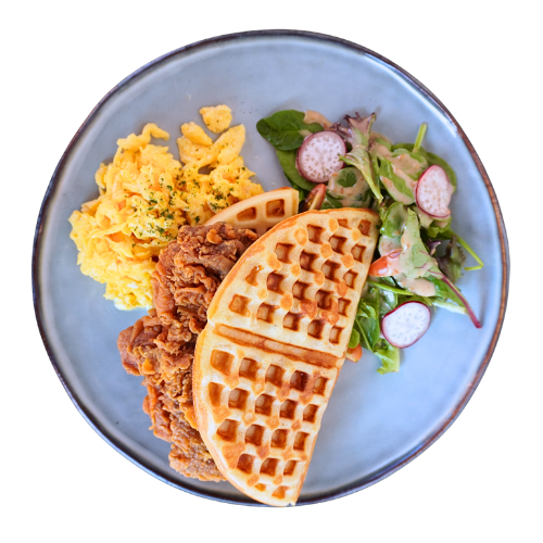 Waffle With Chicken